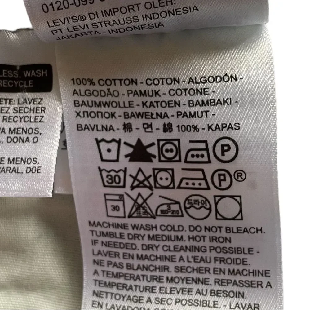 LEVI’S Cut Off Denim Shorts Blue 28 - Picture 3 of 4